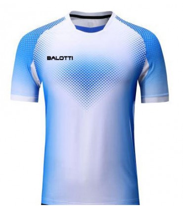 10 Shirt Balotti Saphir White Blue