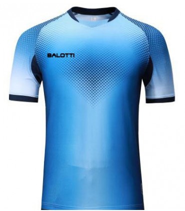 10 Shirt Balotti Saphir Blue - Black