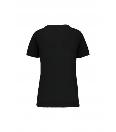 T-shirt Bio150 col V femme noir