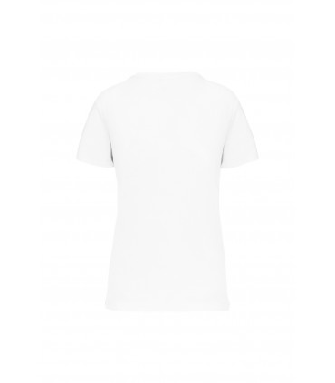 T-shirt Bio150 col V femme blanc