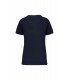 T-shirt Bio150 col V femme navy