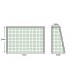 1 Voetbaldoel Net - 7m32 - 2m44 - Groen