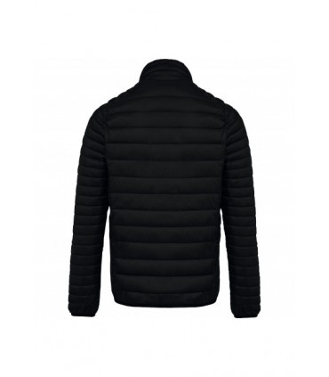 Men's lightweight padded jacket zwart