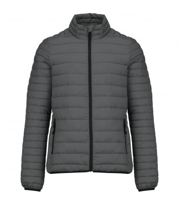 Men's lightweight padded jacket donker grijs
