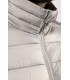 Men's lightweight padded jacket zilver
