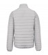 Men's lightweight padded jacket silver