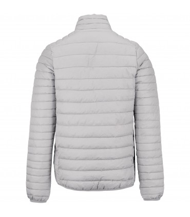 Men's lightweight padded jacket silver