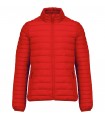 Men's lightweight padded jacket red