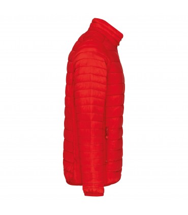 Men's lightweight padded jacket red