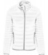 Ladies' lightweight padded jacket white