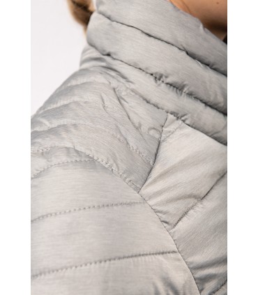 Ladies' lightweight padded jacket white