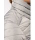 Ladies' lightweight padded jacket dark grey