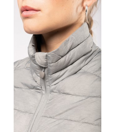 Dame lightweight padded jacket gris foncé