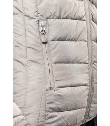 Ladies' lightweight padded jacket silver