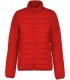 Ladies' lightweight padded jacket red