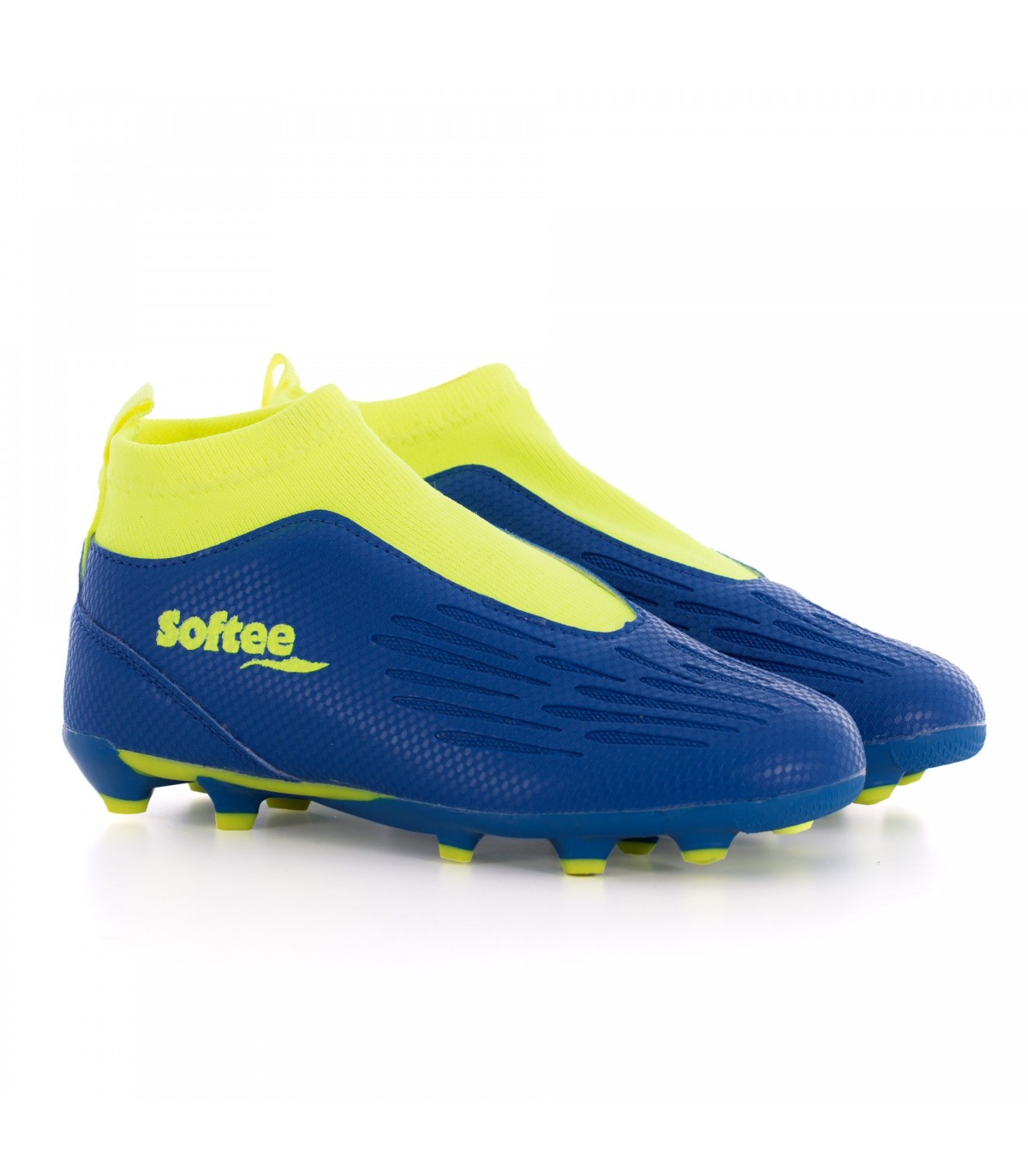 Schoenen Softee Football 11 Royal/Geel Fluo - 26