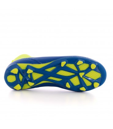 Chaussures Softee Football 11 Royal/Jaune Fluo - 32