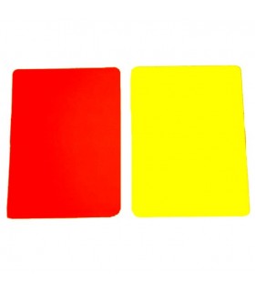 1 Carte Jaune + 1 Carte Rouge