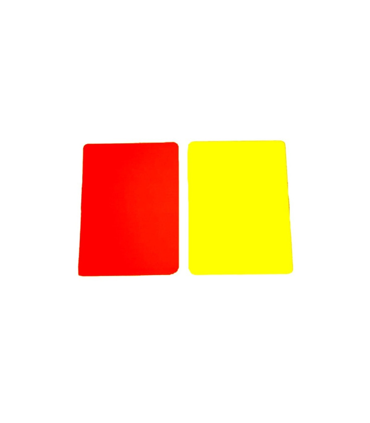 hoeveelheid verkoop Ontleden Afleiden Scheidsrechter kaarten : 1 Gele kaart + 1 Rode kaart