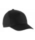 Casquette enfant coton - 5 panneaux - noir