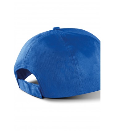 Kid's cotton cap - 5 panels - forest green