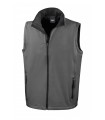 Bodywarmer Softshell Homme gris / noir