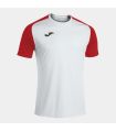10 x Joma T-Shirt Academy IV white red