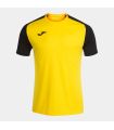 10 x Joma T-Shirt Academy IV geel zwart