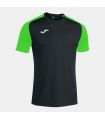 10 x Joma T-Shirt Academy IV noir vert fluo