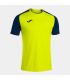 Joma T-Shirt Academy IV yellow fluo navy