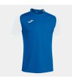 10 x Joma T-Shirt Academy IV fluo royal - white