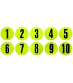 Flat Number Marker. Set Of 10