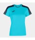 10 x Dames Academy T-shirt Turquoise - Navy