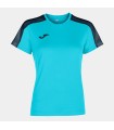 10 x Dames Academy T-shirt Turquoise - Navy