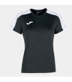 Dames Academy T-shirt Fluo Zwart - Wit