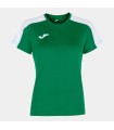 10 x Dames Academy T-shirt Fluo Groen - Wit