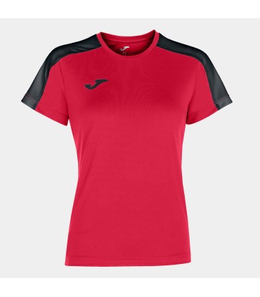 10 x Dames Academy T-shirt Rood - Zwart