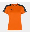 10 x Dames Academy T-shirt Orange - Zwart
