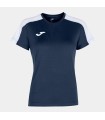 10 x Dames Academy T-shirt Navy - Blanc