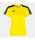 10 x Lady's Academy T-shirt Yellow - Black