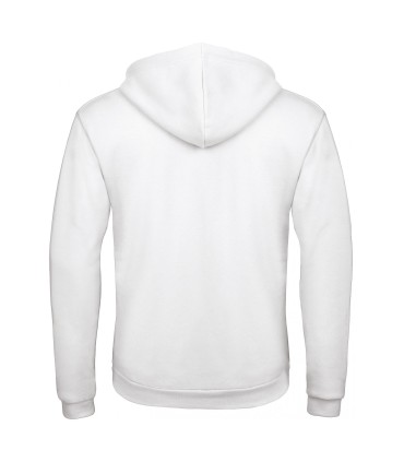 Sweatshirt capuche 50 - 50 blanc