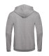 Sweatshirt capuche 50 - 50 Gris Chiné