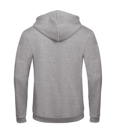 Sweatshirt capuche 50 - 50 Gris Chiné