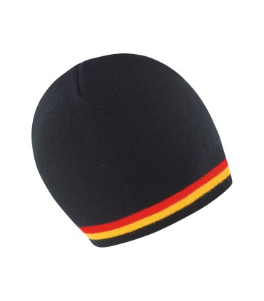 Supporter Muts Zwart - Rood - Geel