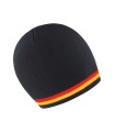 National Beanie Black - Red - Gold