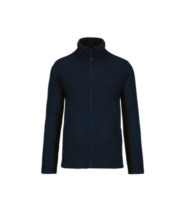 Fleecevest met rits navy