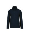 Full zip microfleece jacket navy