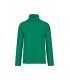 Veste micropolaire zippée kelly green