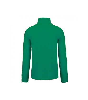 Veste micropolaire zippée kelly green