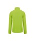 Fleecevest met rits Lime